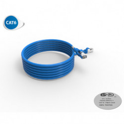 Cordon RJ45 CAT 6 surmoulé...