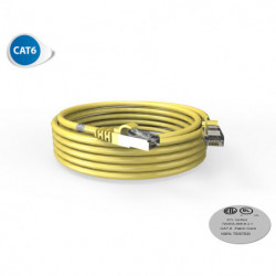 Cordon RJ45 CAT 6 surmoulé...