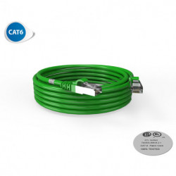 Cordon RJ45 CAT 6 surmoulé...