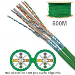 500m de câble réseau cuivre...
