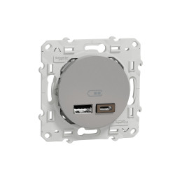 Odace - prise USB double -...