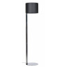 Lampadaire CIRCLE2 CHROME ZWARTE KAP D30H147