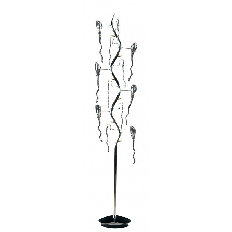 Lampadaire SHAGGY 6X12V-G4 20W CHROME CLGL