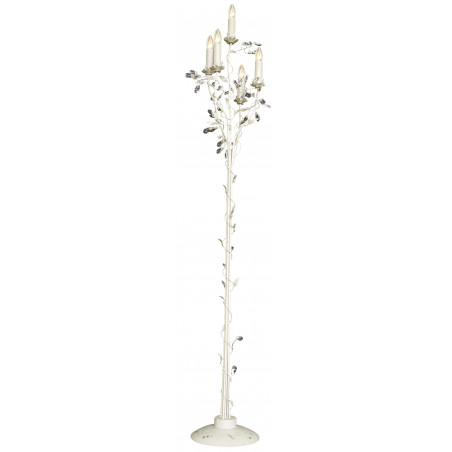 Lampadaire MICHELANGELO 5xE14 CREME/ZILVER