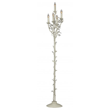 Lampadaire MICHELANGELO 5xE14 GRIJS/BEIGE