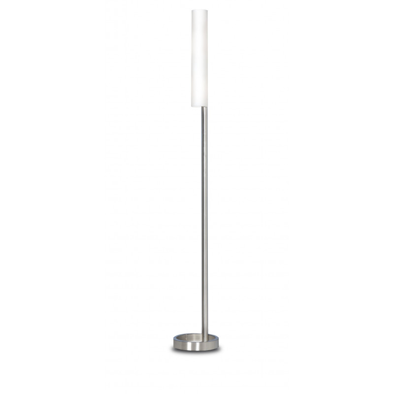 Lampadaire CIRCLE NIKKEL-MAT + LP 2X60W G9