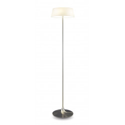 Lampadaire NOTAR 3xE14-40W DIM.Nickel+Blanc