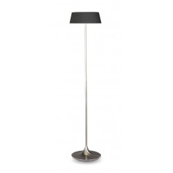 Lampadaire NOTAR 3xE14-40W DIM.Nickel+Noir