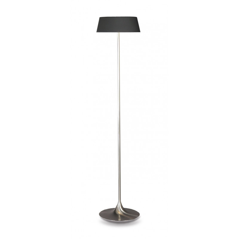 Lampadaire NOTAR 3xE14-40W DIM.Nickel+Noir