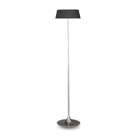 Lampadaire NOTAR 3xE14-40W DIM.Nickel+Noir