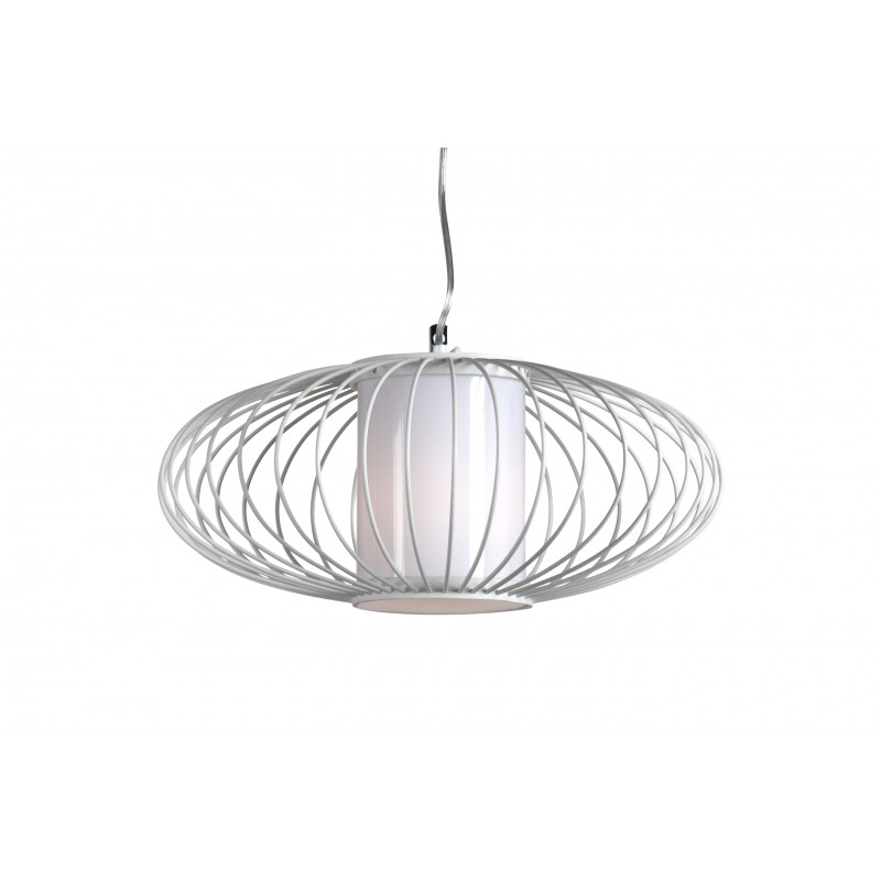 Suspension FIREFLY 1xE27 D40 Blanc