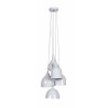 Suspension VINTAGE 5xE27SHINY WHITE/WHITE RONUND