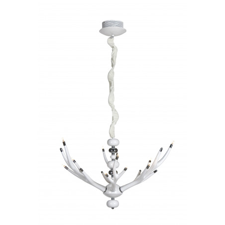 Suspension ANTLER 12x20W G4 Blanc D70 H150