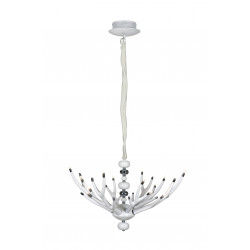 Suspension ANTLER 16x20W G4 Blanc D82 H120