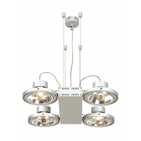 Suspension COOL PROF. QR111 4x50W INCL LP ALU Suspension COOL PROF. QR111 4x50W INCL LP ALU
