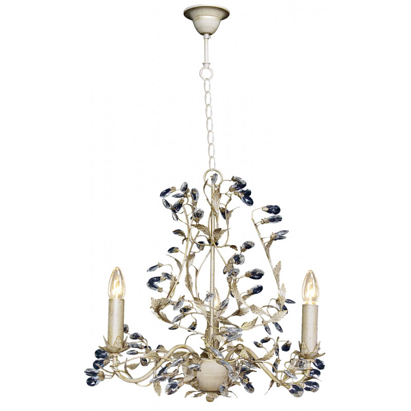 Lustre MICHELANGELO 3xE14 BEIGE/GOUD