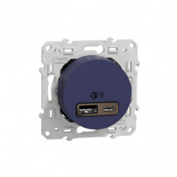 Odace - prise USB double -...