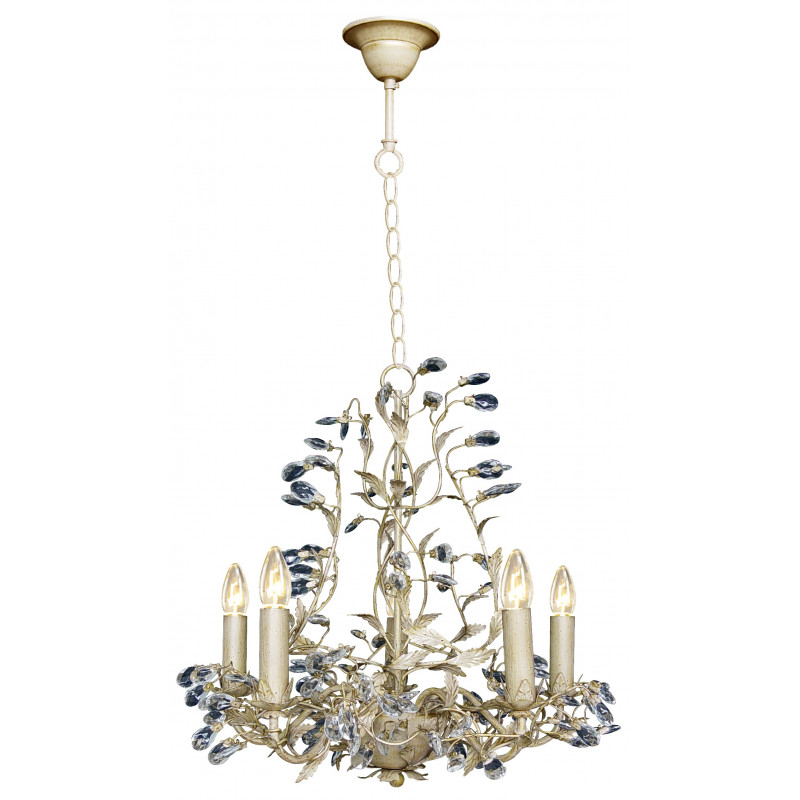 Lustre MICHELANGELO 5xE14 BEIGE/GOUD