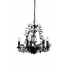 Lustre MICHELANGELO 5xE14 Noir