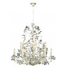 Lustre MICHELANGELO 12xE14 CREME/ZILVER