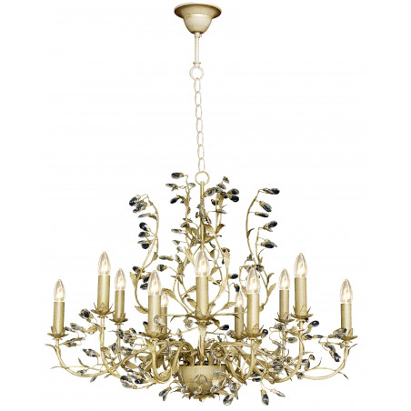 Lustre MICHELANGELO OV 12xE14 BEIGE/GOU Lustre MICHELANGELO OV 12xE14 BEIGE/GOU