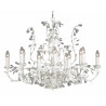 Lustre MICHELANGELO OV 12xE14 WHITE FRO