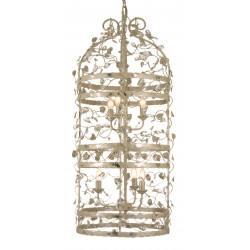 Lustre MICHELANGELO CAGE 6xE14 BEIGE/GOUD