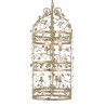 Lustre MICHELANGELO CAGE 6xE14 BEIGE/GOUD