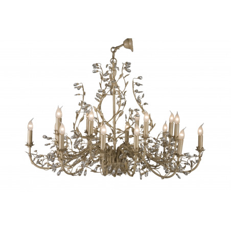 Lustre MICHELANGELO 18L OVAL 120x80 BEIGE/GOUD Lustre MICHELANGELO 18L OVAL 120x80 BEIGE/GOUD