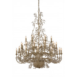 Lustre MICHELANGELO 30L D120H150 BEIGE/GOUD