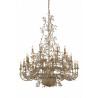 Lustre MICHELANGELO 30L D120H150 BEIGE/GOUD