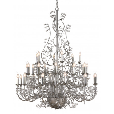 Lustre MICHELANGELO 30L D120H150 SILVER BRUSHED Lustre MICHELANGELO 30L D120H150 SILVER BRUSHED
