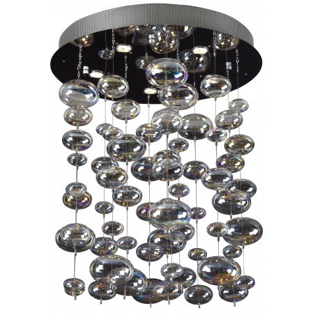 Plafonnier X-LIGHT LANG 6X50W-12V Chrome+BOL Plafonnier X-LIGHT LANG 6X50W-12V Chrome+BOL