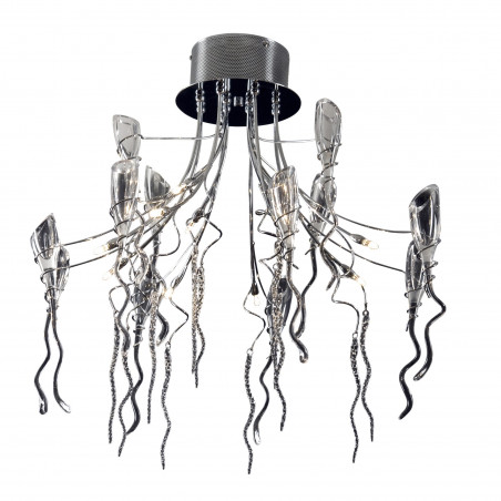 Plafonnier SHAGGY 12x12V-G4 CHROME CLGL Plafonnier SHAGGY 12x12V-G4 CHROME CLGL
