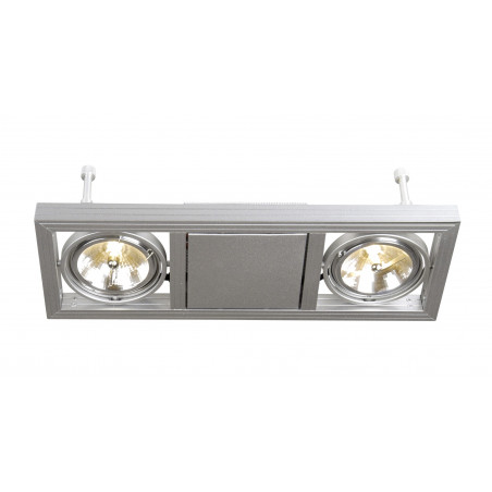 Plafonnier COOL INCL.2xAR111 50W/12V ALU Plafonnier COOL INCL.2xAR111 50W/12V ALU