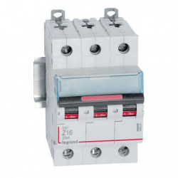 Disjoncteur DX 25 kA courbe...