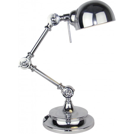 Lampe à poser HUBLI E14 MAX 40W NICKEL