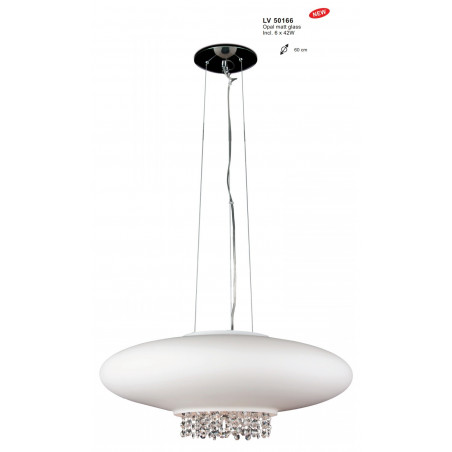 Suspension E.T. CRYSTAL OPAL MAT 6X42W D60 Suspension E.T. CRYSTAL OPAL MAT 6X42W D60