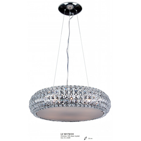 Suspension CRYSTAL SCIENCE CHROME 8X42W D53 Suspension CRYSTAL SCIENCE CHROME 8X42W D53