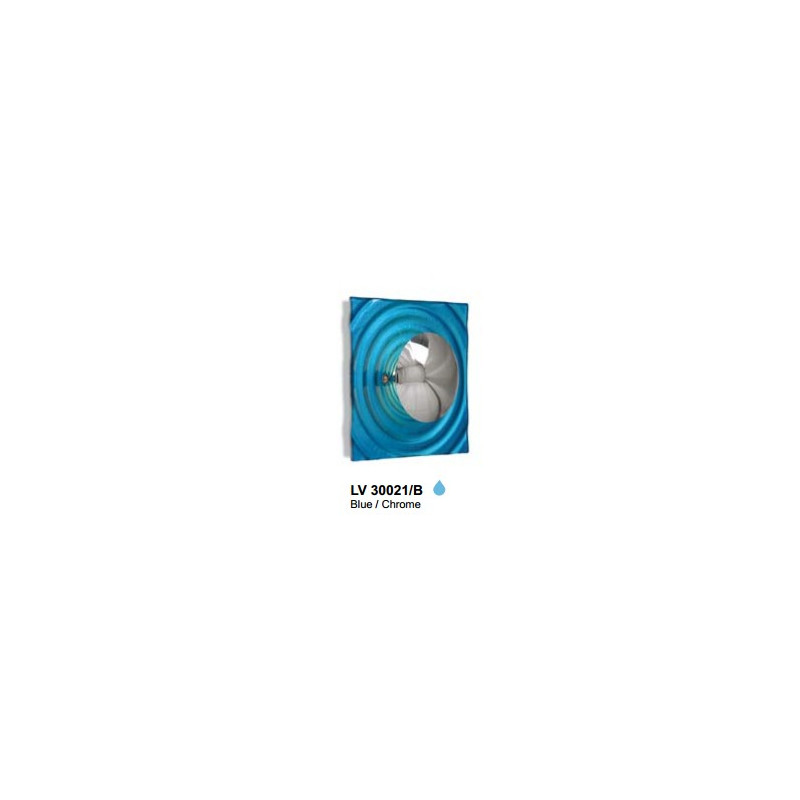 Applique ONDA 1XG9-40W BLAUW+CHROOM