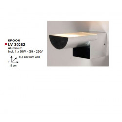 Applique SPOON G9-40W ALU