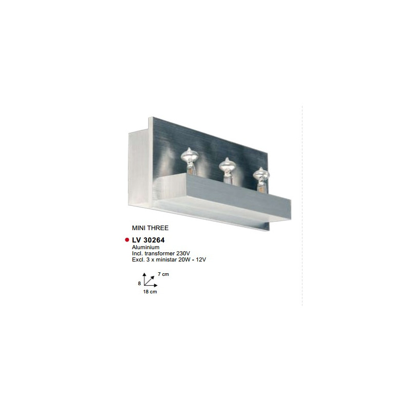 Applique MINI-3 VOOR MINISTAR EXCL.