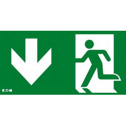 Etiquette H Flèche BAS...