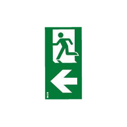 Etiquette V Flèche GAUCHE...