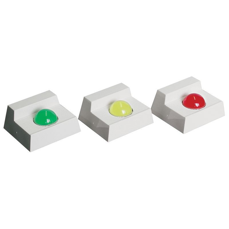 Bouton de fonction LED King avec ressources d'apprentissage, buzzers de  réponse, enregistrement, jouet coule, prenant des cadeaux, 4 couleurs par  ensemble