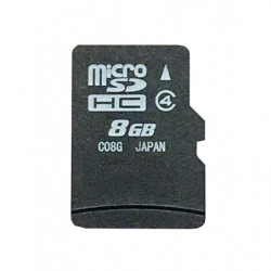 Carte Micro SD 8GB (SDC4)