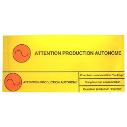 Lot 20 étiquette production...