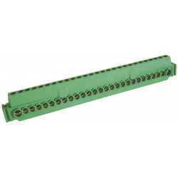 Bornier de terre IP2X 27...