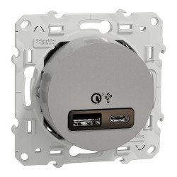 Odace - prise USB double -...