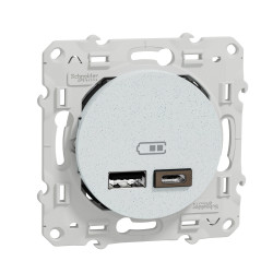 Odace - prise USB double -...